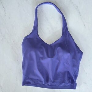 Lululemon align halter tank top- dark lavender